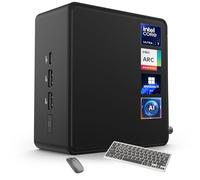 ASUS NUC 14 Pro AI Mini PC Win 11 Pro, Intel Ultra 7 155H, 32GB DDR5 RAM, 2TB PCIe SSD, Mini Desktop Computer with Intel Arc GPU, AI Ready, AI Boost, Thunderbolt 4, Quad 4K HDR Display, VESA Mount