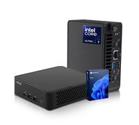 ASUS NUC 14 Pro Mini Desktop, Intel 16-Core Ultra 7 155H, 16GB DDR5, 512GB SSD, Wi-Fi 6E, Support 4-Display 4K, Thunderbolt 4, HDMI, Bluetooth, Windows 11 Pro, Black, AI PC for Home/Business/Gaming