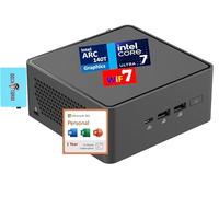 ASUS NUC 15 Pro AI Business Mini Desktop (Intel Ultra 7-255H, Intel Arc 140T, 16GB DDR5, 256GB PCIe SSD, Win 11 Home) w/MS 365 Personal, DKZ USB Port Expander