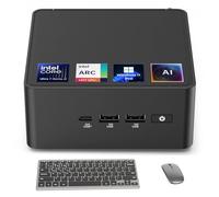 ASUS NUC 15 Pro AI Mini PC, Intel Series 2 Core Ultra 7 255H, 16GB DDR5 RAM, 1TB PCIe SSD, Intel Arc 140T GPU, 8K/Quad 4K HDR, Win 11 Pro, Thunderbolt 4, WiFi 7, Small Desktop Computer for Creative