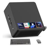 ASUS NUC 15 Pro AI Mini PC, Intel Series 2 Ultra 5 225H (14C/14T, Up to 4.9GHz), Mini Computers 16GB DDR5 RAM, 1TB PCIe SSD, Win 11 Pro, Intel Arc 130T GPU, Thunderbolt 4, WiFi 7, 8K HDR, VESA Mount