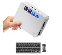 ASUS NUC 15 Pro+ Mini Desktop Computers, Intel Series 2 Core Ultra 5 225H (14C/14T, Up to 4.9GHz), 64GB DDR5 RAM, 2TB PCIe SSD, Arc 130T GPU, WiFi 7, Thunderbolt 4, AI Mini PC Win 11 Pro for Education