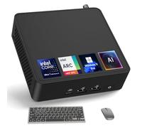 ASUS NUC 15 Pro Small Desktop Computer, Intel Series 2 Core Ultra 7 255H, 64GB DDR5 RAM, 2TB PCIe SSD, Intel Arc 140T GPU, 8K Display, Win 11 Pro, Thunderbolt 4, WiFi 7, for Research Lab & AI Training