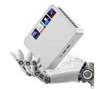 ASUS NUC 15 Pro+ Small PC, Intel Series 2 Core Ultra 9 285H, 64GB DDR5 RAM, 2TB PCIe SSD, AI Mini PC Win 11 Pro, Intel Arc 140T GPU, Thunderbolt 4, 8K HDR, WiFi 7, BT 5.4, Silver Mini Computer