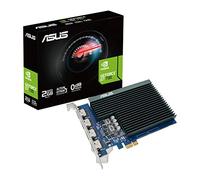 ASUS NVIDIA GeForce GT 730 Graphics Card (PCIe 2.0, 2GB GDDR5 Memory, 4X HDMI Ports, Single-Slot Design, Passive Cooling)