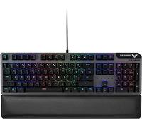 ASUS Optical-Mechanical Compact Gaming Keyboard - RA03 TUF K7 PC Gaming Keyboard, Tactile Switches, 25X Faster, Magnetic Wrist Rest, IP56 Waterproof Standard