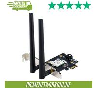 Asus (PCE-AXE5400) AXE5400 Wi-Fi 6E Tri-Band PCI Express Adapter, Bluetooth 5.2, OFDMA & MU-MIMO, New