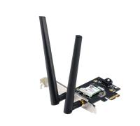 ASUS PCE-BE6500 BE6500 Tri Band PCI-E WiFi 7 (802.11be), Bluetooth 5.4, WPA3 Network Security, OFDMA and MU-MIMO, Multi-link Operation