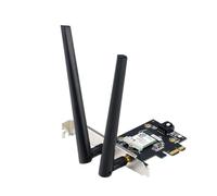 ASUS PCE-BE6500 BE6500 Tri Band PCI-E WiFi 7 (802.11be). Bluetooth 5.4, WPA3 Network Security, OFDMA and MU-MIMO, MLO, Win 11 only