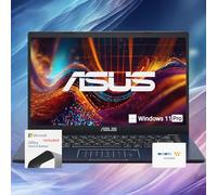 ASUS Portable Go 14" Laptop • 2024 Flagship • 4GB RAM • 832GB Storage (256GB SSD + 64GB eMMC + 512GB External Hard Drive) • Intel Processor • 1 Year Microsoft 365 • Windows 11 Pro • w/WOWPC Bundle