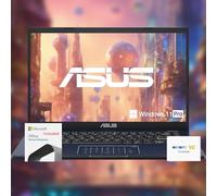 ASUS Portable Go Laptop for Casual/Business • Intel Processor • 1 Year Microsoft 365 Included • 4GB RAM • 1.5TB Storage • 14" FHD • Webcam • Long Battery Life • Windows 11 Pro • w/WOWPC Bundle