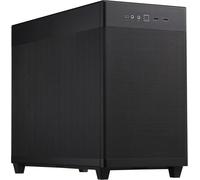 ASUS Prime AP201 Compact 33L Micro-ATX Mesh PC Case - 360mm Radiator, 338mm GPU, USB-C - Black