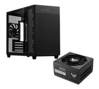 Asus Prime AP201 TG MATX Case & TUF 850W Gold - Builder Bundle