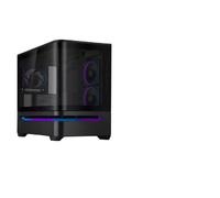 ASUS Prime AP202 ARGB (Black) - mATX PC Case (Curved Tempered Glass,