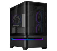 ASUS Prime AP202 ARGB Mid Tower Gaming Case - Black