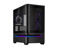 ASUS Prime AP202 ARGB Tempered Glass Micro ATX Gaming Case - Black