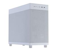 ASUS Prime AP303 Mesh Panel Compact 44L ATX Mid-Tower PC Case - 360mm Radiator, USB-C 20Gbps, GPU Bracket - White
