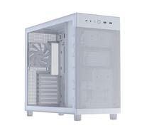 ASUS Prime AP303 Tempered Glass Mid-Tower PC Case - White