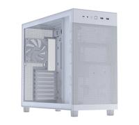 ASUS Prime AP303 TG Chassis, White, Mid Tower, Quasi-Filter Mesh, GPU Bracket, U