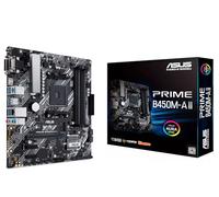 ASUS PRIME B450M-A II AMD B450 Socket AM4 micro ATX