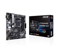 ASUS Prime B450M-A II (AMD AM4 Socket for Ryzen 5000/4000/G/ 3rd/2nd/1st Gen) DDR4 Micro ATX Motherboard with M.2 Support HDMI/DVI-D/D-Sub 1Gb Ethernet BIOS Flashback and Aura Sync RGB