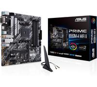 ASUS PRIME B550M-A WIFI II, AMD B550, AM4, Micro ATX, 4 DDR4, VGA, DVI, HDMI, Wi