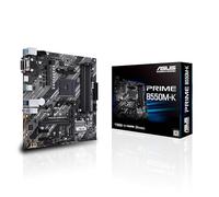 ASUS PRIME B550M-K, AMD AM4, MATX, 128GB DDR4, 4DIMM, D-SUB, DVI-D, HDMI, PCIE