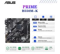 ASUS PRIME B550M-K Motherboard Socket AM4 CPU DDR4 4866(O.C) Memory Chipset B550 mATX Mainboard