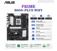 ASUS PRIME B650-PLUS WIFI Motherboard AM5 DDR5 B650 ATX Mainboard Ryzen 7000-9000 CPU PCIe 5.0 M.2 WiFi 6 Tested