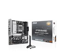 ASUS Prime B840M-A WiFi-CSM AMD AM5 B840 mATX Motherboard, Advanced AI Ready, DDR5, PCIe 4.0 Ready, 3xM.2 Slots, Wi-Fi 6E, 2.5Gb LAN, DisplayPort, HDMI, USB 5Gbps Type-C, BIOS Flashback, Aura Sync