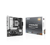 ASUS PRIME B850M-A-CSM, AMD mATX Motherboard, DDR5 Slot, PCIe 5.0 Ready, 3 M.2 Slots, Ethernet Realtek 2.5 Gb, DisplayPort, HDMI, Front USB-C 5 Gbps, BIOS FlashBack, Aura Sync