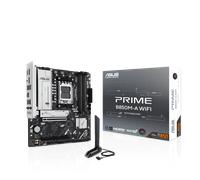 ASUS PRIME B850M-A Wi-Fi, AMD mATX Motherboard, DDR5 Slot, PCIe 5.0 Ready, 3 M.2 Slots, 6E Wi-Fi, Ethernet Realtek 2.5 Gb, DisplayPort, HDMI, Front USB-C 5 Gbps, BIOS FlashBack, Aura Sync
