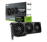 ASUS Prime GeForce RTX 5060 Ti 16GB GDDR7 OC Edition Graphics Card (PCIe 5.0, 16GB GDDR7, HDMI/DP 2.1, 2.5 slot, Axial tech fans, Dual BIOS)