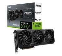 ASUS Prime GeForce RTX 5060 Ti 8GB GDDR7 OC Edition Graphics Card (PCIe 5.0, 8GB GDDR7, HDMI/DP 2.1, 2.5 slot, Axial tech fans, Du