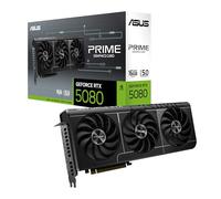ASUS Prime GeForce RTX™ 5080 16GB SFF-ready GDDR7 Graphics Card (PCIe® 5.0, HDMI®/DP 2.1, Slot 2.5, Axial Fans, Steam Chamber, Dual BIOS)