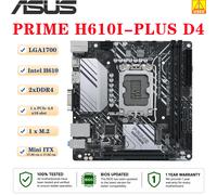 ASUS PRIME H610I-PLUS D4 Motherboard Socket LGA1700 Supports 14th 13th 12th CPU DDR4 3200 Memory Chipset H610 Mainboard