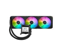 ASUS Prime LC ARGB LCD All-in-One CPU Liquid Cooler with Sharp Screen Displaying CPU and GPU Information with Different Backgrounds, High Performance Pump with Robust Motor