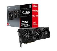 ASUS Prime Radeon RX 9060 XT 8GB GDDR6 OC Edition Graphics Card (PCIe 5.0, HDMI/DP 2.1, 2.5-Slot Design, Axial-Tech Fans, Dual BIOS, GPU Guard)