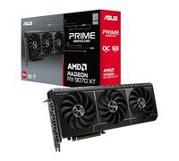 ASUS Prime Radeon™ RX 9070 XT OC Edition Graphics Card (PCIe 5.0, HDMI/DP 2.1, 2.5-Slot Design, axial-tech Fans, Dual Ball Fan Bearings, Dual BIOS, GPU Guard)