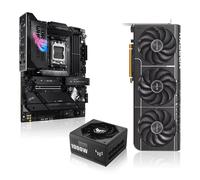 ASUS Prime RX 9070 XT OC, ROG STRIX X870E Wi-Fi, TUF 1000W Gold PSU Gaming Bundle