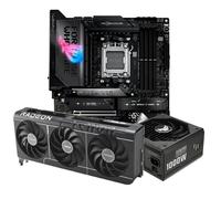 ASUS PRIME-RX9070XT-O16G OC 16GB Graphics Card +ROG STRIX X870E-E GAMING WIFI + TUF-GAMING-1000G