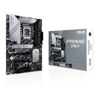 ASUS Prime Z790-P, an Intel Z790 LGA 1700 ATX motherboard with PCIe 5.0, three M.2 slots, 14+1 DrMOS, DDR5, Realtek 2.5 Gb LAN, HDMI, DP, USB 3.2 Gen 2x2 Type-C, front USB 3.2 Gen 2 Type-C