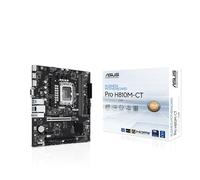 ASUS PRO H810M-CT-CSM Micro-ATX mATX Intel H810 business motherboard, Intel Core Ultra Processors (Series2) Ready, DDR5, M.2, HDMI with enhanced security, reliability, manageability and serviceability