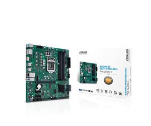 ASUS Pro Q570M-C/CSM LGA1200 (Intel 10th&11th Gen) mATX Commercial Motherboard (PCIe 4.0,1 LAN,Front Panel USB 3.2 Type-C, Intel vPro,2X DP,TPM 2.0 IC,COM debug Header,self-Recovering BIOS,ACCE)