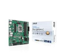 ASUS Pro Q870M-C-CSM Micro-ATX mATX Q870 Business Motherboard with Intel® Core™ Ultra Processors (Series 2) & Intel® vPro Support and Enhanced Security, Reliability and Manageability