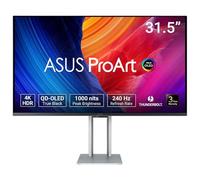ASUS ProArt OLED PA32UCDM computer monitor 80 cm (31.5") 3840 x 2160 pixels 4K Ultra HD QD-OLED Silver