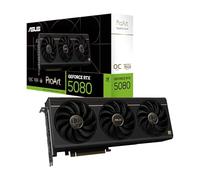 ASUS ProArt GeForce RTX™ 5080 OC Edition Graphics Card (PCIe® 5.0, 16GB GDDR7, USB Type-C®, HDMI®/DP 2.1, 2.5-Slot, Axial-tech Fans, Vapor Chamber, Phase-Change GPU Thermal pad)