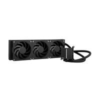 ASUS ProArt LC 360 all-in-one AIO CPU liquid cooler AMD AM4 AM5 & Intel LGA 1700, 1200, 115X support, with illuminated system status meter and three matte black Alphacool Apex Stealth Metal Power fans