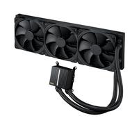 ASUS ProArt LC 420 all-in-one CPU liquid cooler with illuminated status meter, 3x Noctua NF-A14 industrial PPC-2000 PWM 140mm radiator fans, compatible with Intel LGA 1700/1200/ 115x & AMD AM5/ AM4