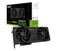 ASUS ProArt NVIDIA GeForce RTX 5090 32GB GDDR7 OC Edition Graphics Card (PCIe 5.0, USB Type-C, HDMI®/DP 2.1, 2.5-Slot, SFF Ready, Axial-tech Fans, Vapor Chamber Liquid Metal Thermal), 3 Year Warranty